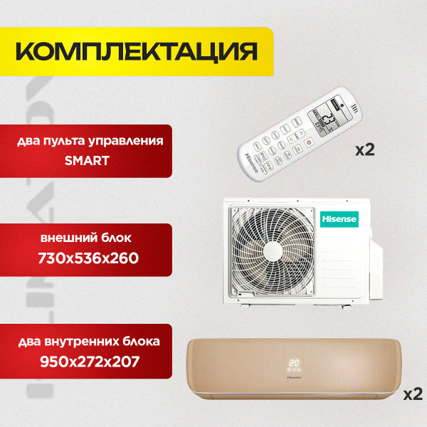 DC Inverter сплит-система в Видном